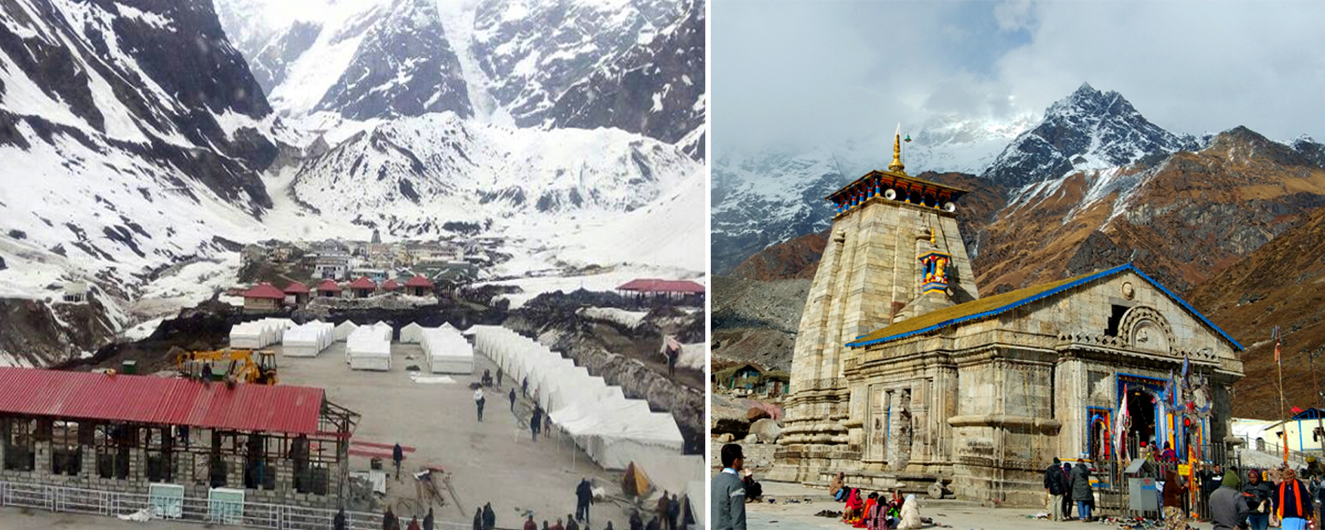 GMVN Kedarnath Camps Near Kedarnath Temple, GMVN Kedarnath Camps